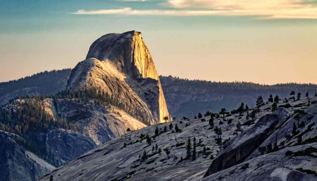 Half Dome from Tenaya Canyon