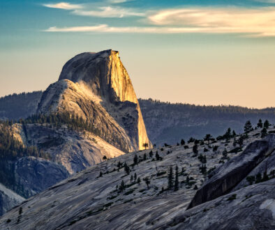 Half Dome from Tenaya Canyon