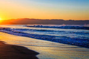 Sunrise at Drake's Beach III