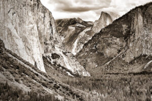 El Capitan & Half Dome from Tunnel View