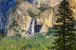 Bridal Veil Falls from Tunnel View