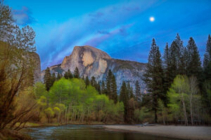 Half Dome at Twilight