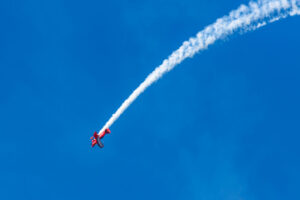 Sean Tucker Flying the Team Oracle Pitts Special