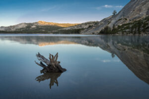 First Light Over Tenaya Lake