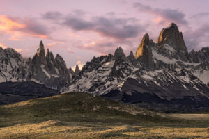 Cerro Torre and Mt. Fitz Roy