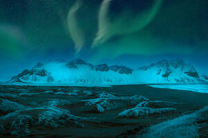 Vestrahorn Aurora