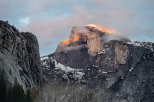 Half Dome Sunset