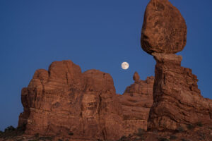 Balanced Moonrise