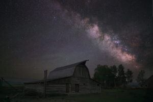 Milky Way Over Moulton Barn II