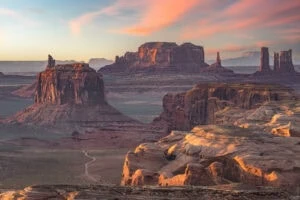 Hunt's Mesa Sunset | Monument Valley, Arizona | Apr 2024