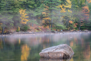 Eagle Lake Mist and Reflections