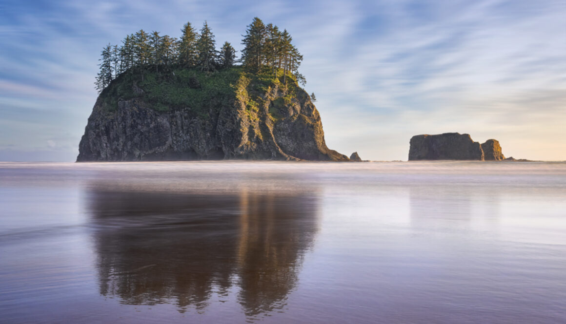 Sea Stack Reflection