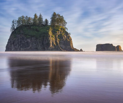 Sea Stack Reflection