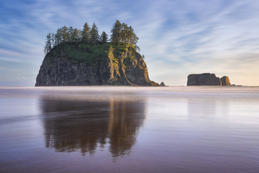 Sea Stack Reflection