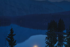 Blue Hour at Two Jack Lake