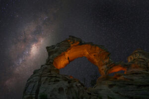 Milky Way Over Inchworm Arch Milky Way Over Inchworm Arch