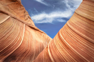 Sandstone Waves and Sky I