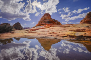 Butte Reflection Butte Reflection