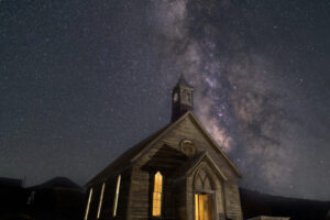 Milky Way Over Methodist Church Milky Way Over Methodist Church