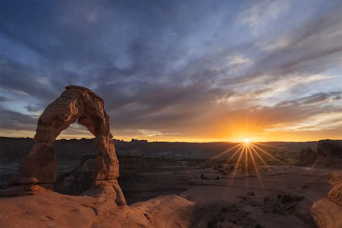 Delicate Sunset | Delicate Arch, Arches National Park, Moab, UT | October 2021 Delicate Sunset | Delicate Arch, Arches National Park, Moab, UT | October 2021