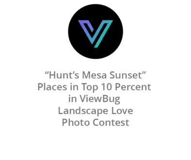 Hunt's Mesa sunset landscape captured by CJ Glynn Photography.