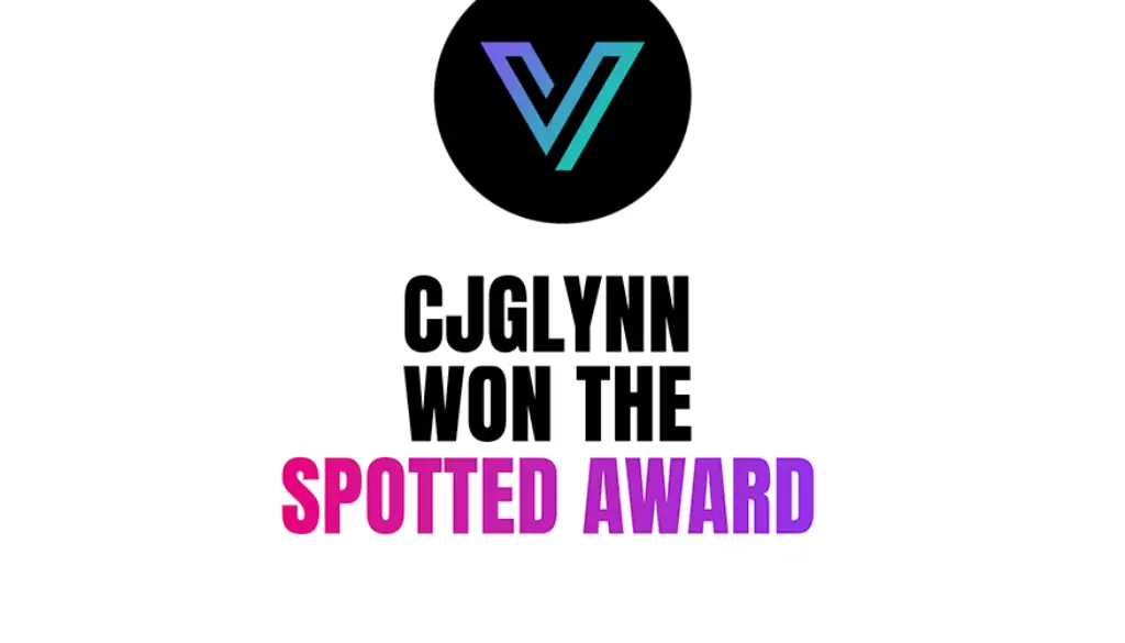 CJ Glynn Photography logo with Spotted Award text in bold colors.